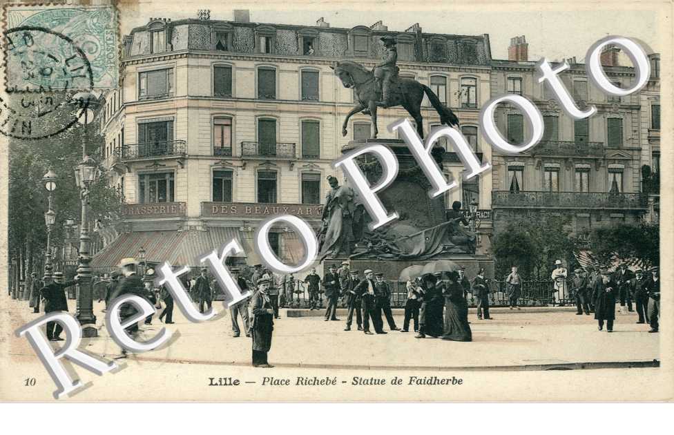 Place Richebe - statue de faidherbe