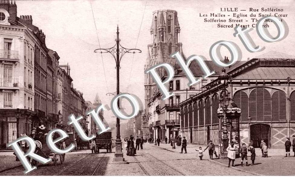 Rue Solferino Les Halles Eglise du Sacré-Coeur