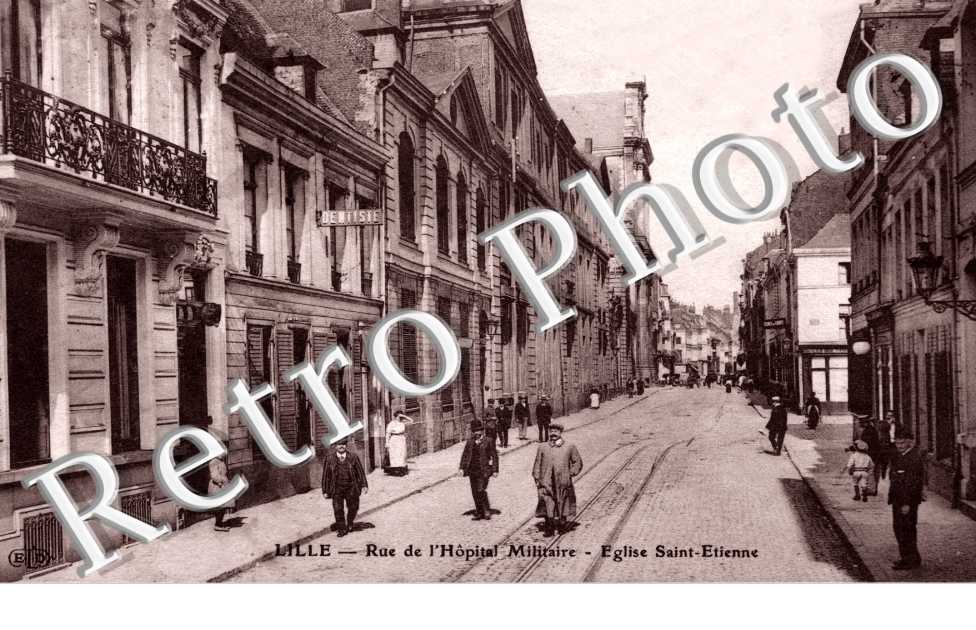 Rue de l'Hôpital Militaire - Eglise Saint Etienne