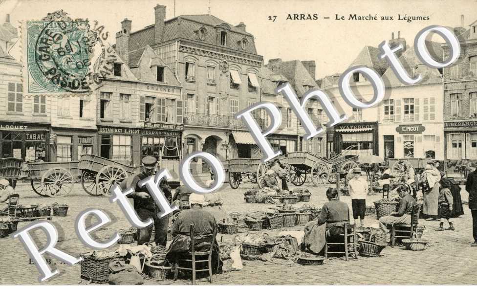 Le marche aux legumes