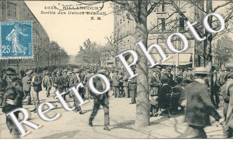 Sortie des usines Renault