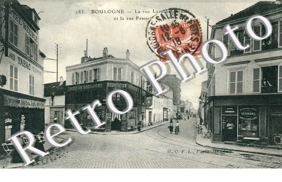 La rue Larochefoucauld et la rue Fessart