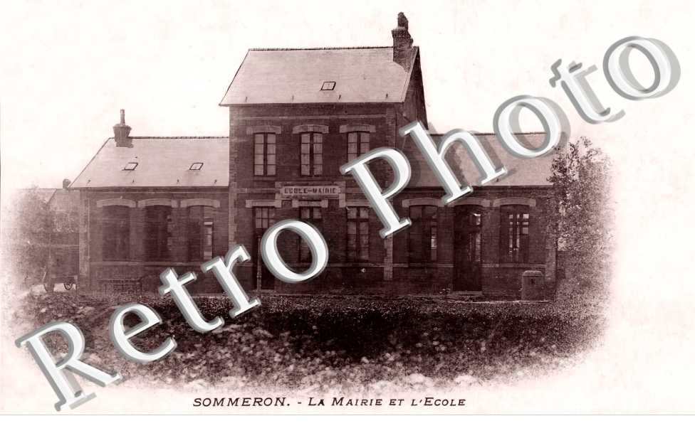 la mairie et l'école