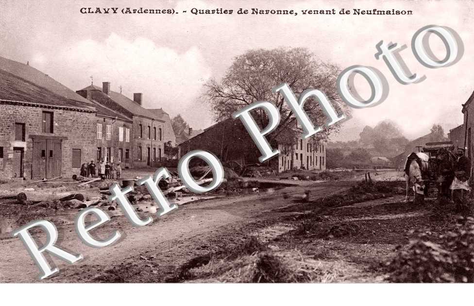 quartier de Naronne, venant de Neufmaison