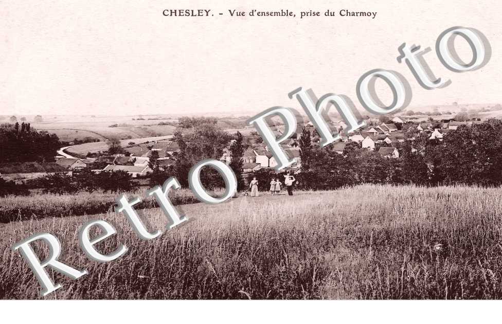 vue d'ensemble prise du Charmoy