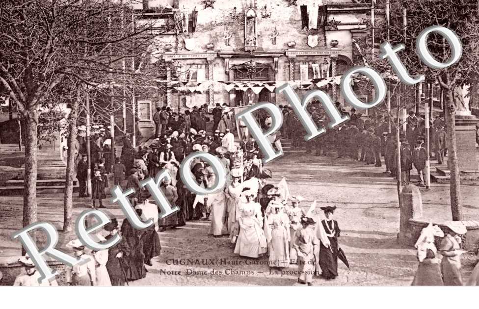 Fête de Notre Dame des Champs. La procession