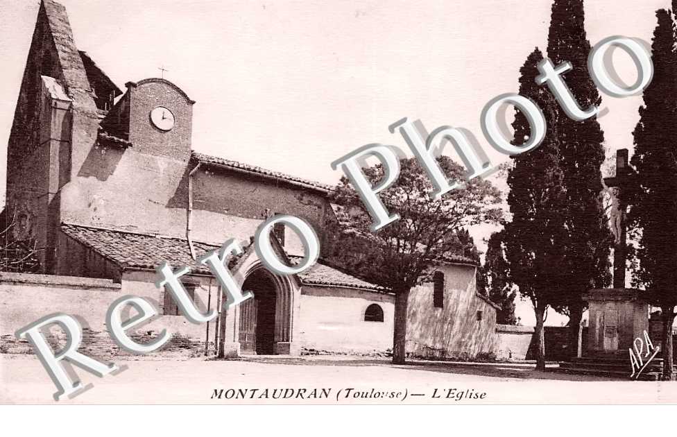 MONTAUDRAN. L'église