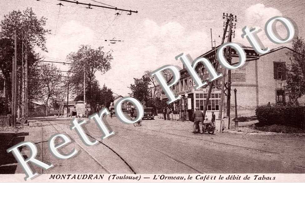 MONTAUDRAN. L'Ormeau, le Céf et le débit de tabacs