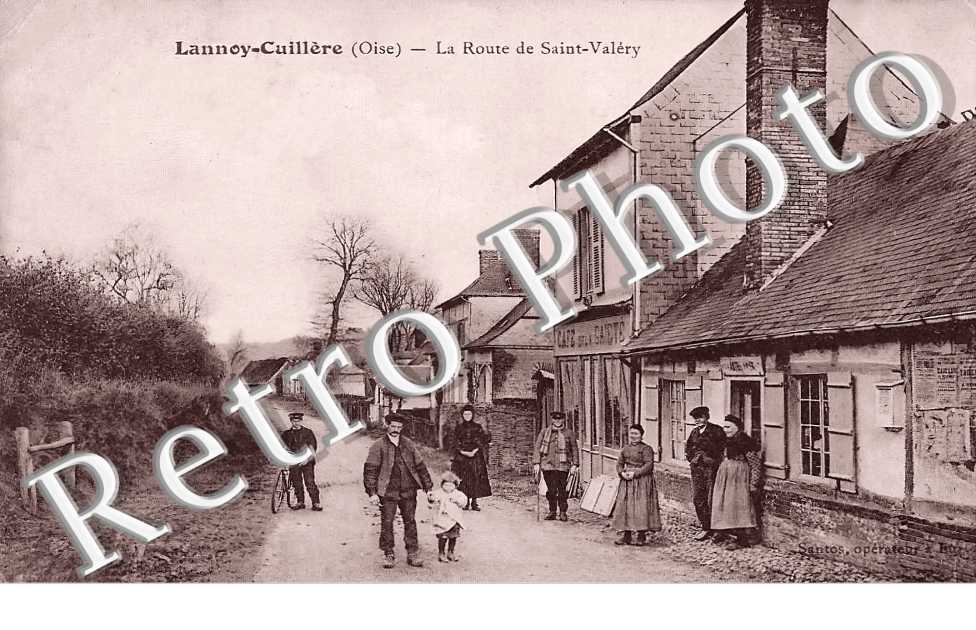 la route de Saint Valéry