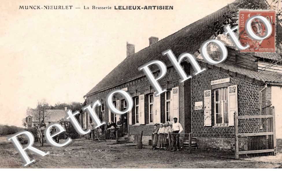 Munck-Nieurlet. La brasserie Lelieux-Artisien