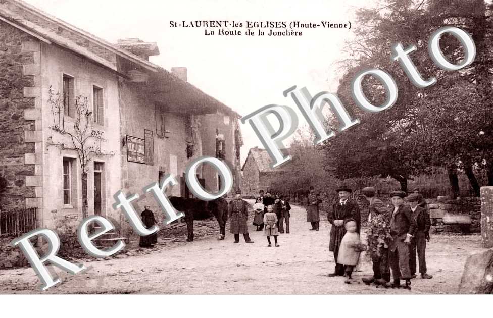 la route de la Jonchère