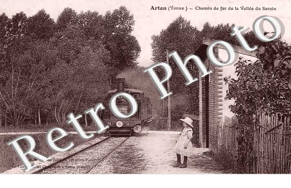 ARTON. chemin de fer de la vallée du Serein