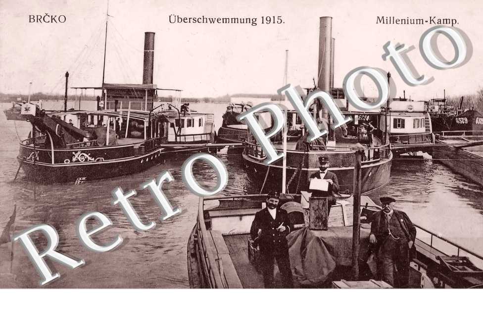 Uberschwemmung 1915. Millenium-Kamp