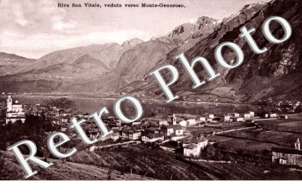 veduta verso Monte-Generoso
