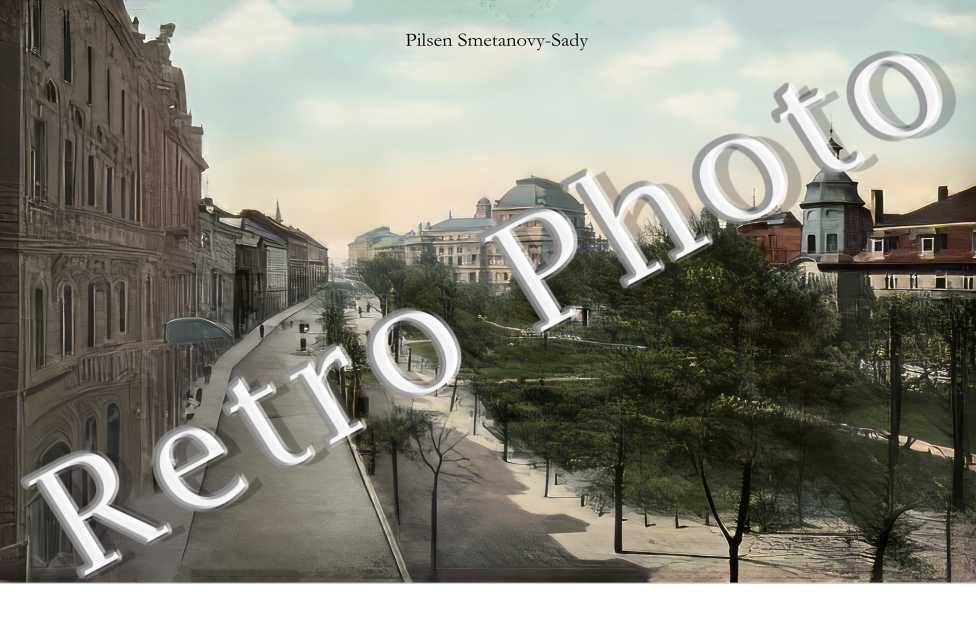 Pilsen Smetanovy-Sady Smetana -  Theater Synagoge