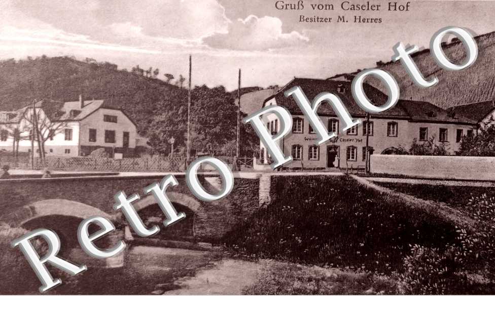 Gruss vom Caseler Hof. Besitzer M. Herres