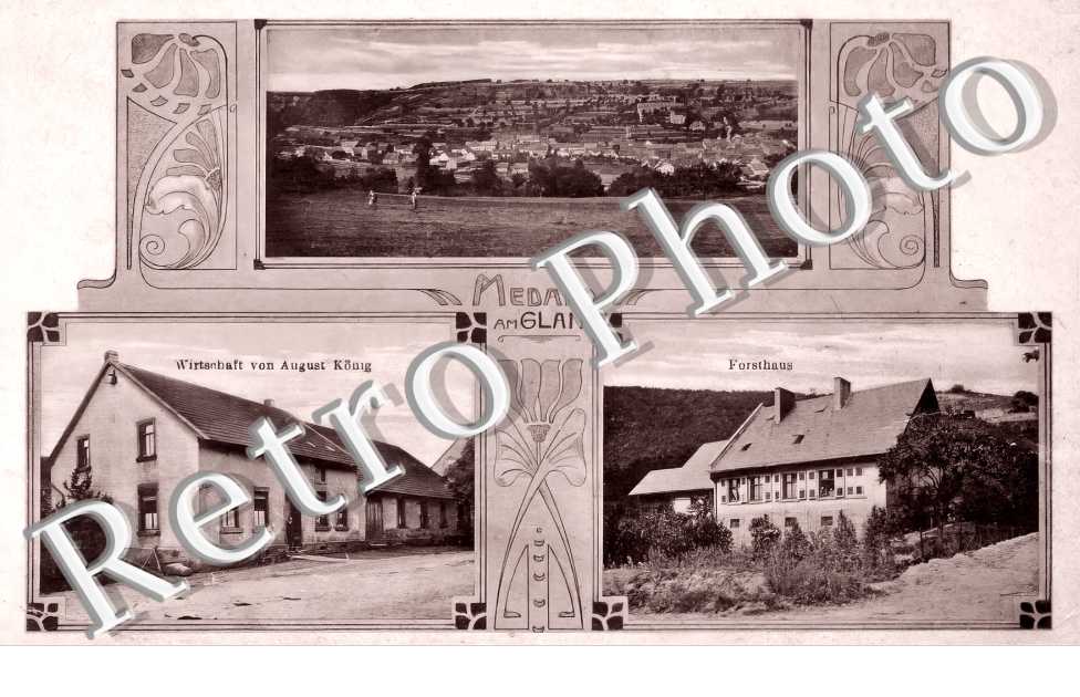 Wirtschaft von August König. Forsthaus