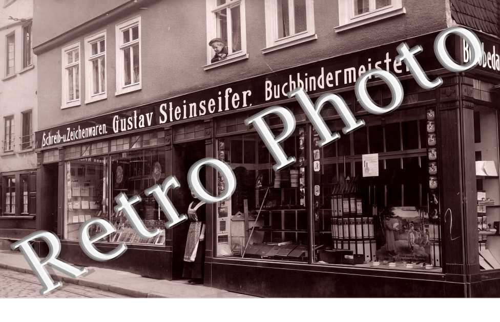 Schreib-u. Zeichewaren Gustav Steinseifer Buchbindermeister