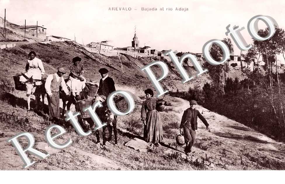 Bajada al rio Adaja
