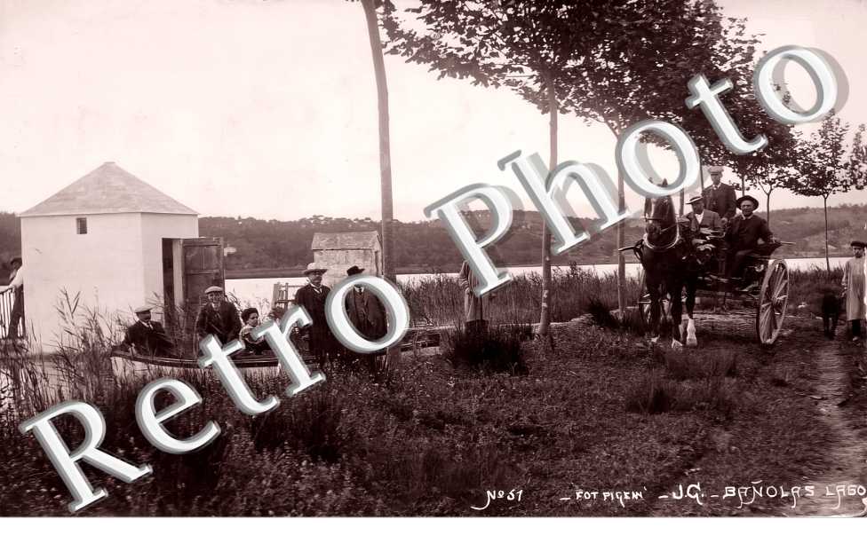 Banoles. Lago
