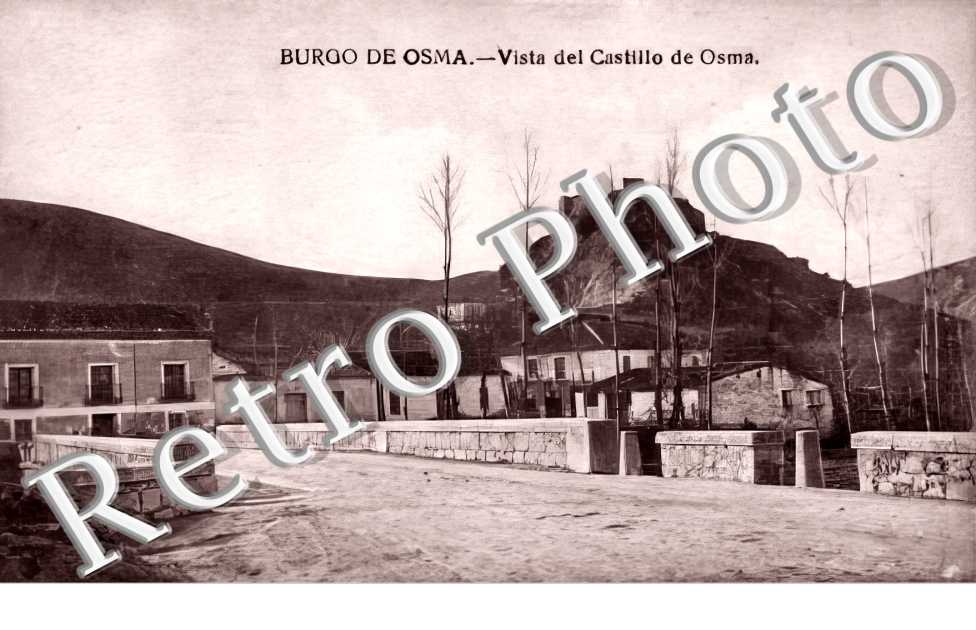 Vista del Castillo de Osma