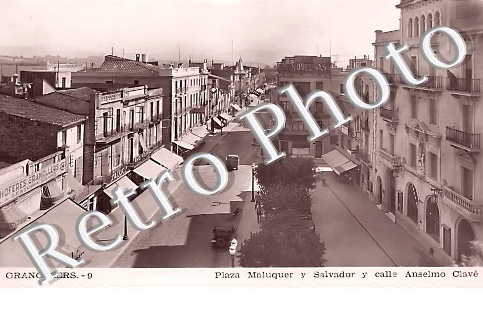 Plaza Maluquer y Salvador y Calle Anselmo Clavé
