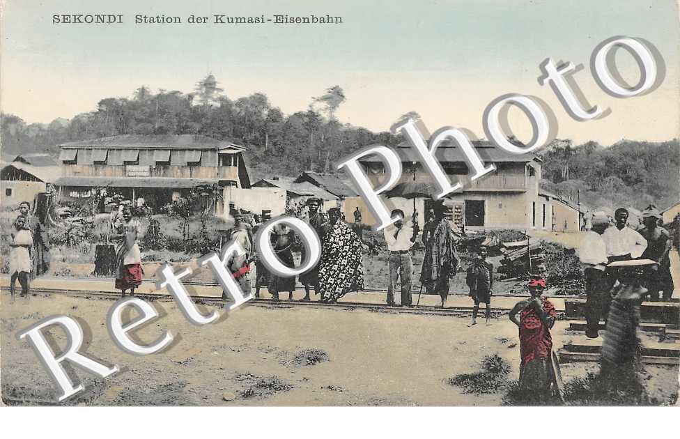 Station der Kumasi-Eisenbahn