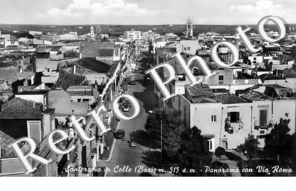 Panorama con via Roma