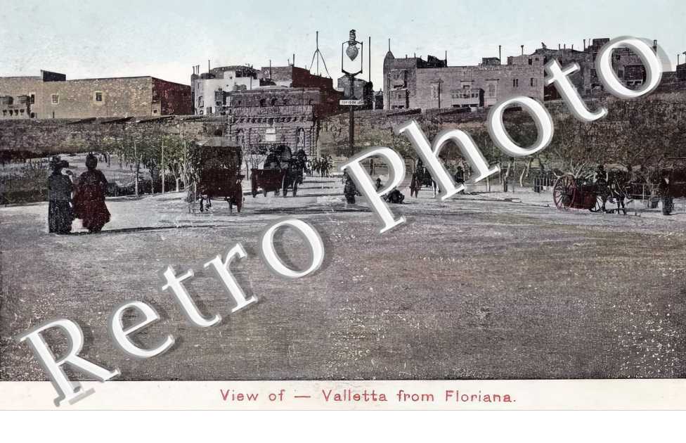 View of Valletta from Floriana