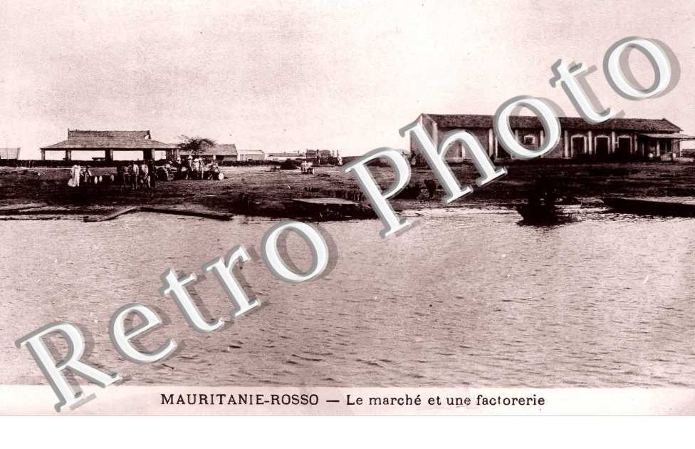 Le marché et une factorerie