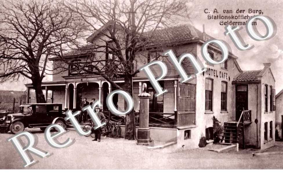 C. A. van der Burg Stationskoffiehuis Geldermalsen