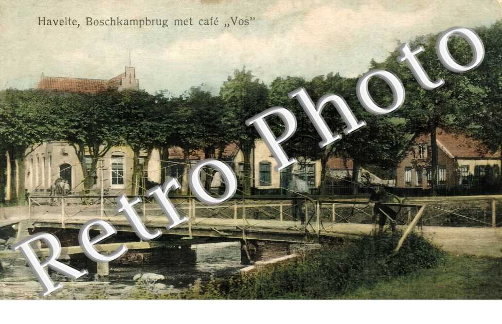 Boschkampbrug met Café " Vos "