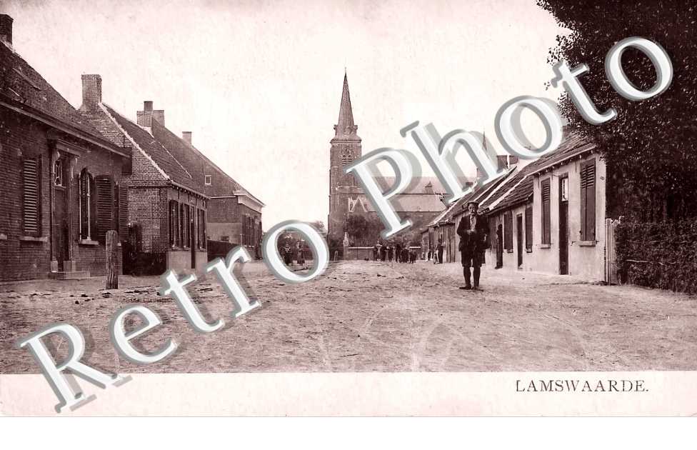 rue vers église