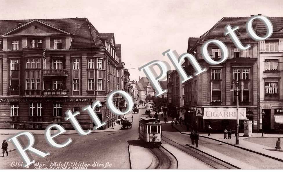 ELBING. Adolf Hitler Strasse