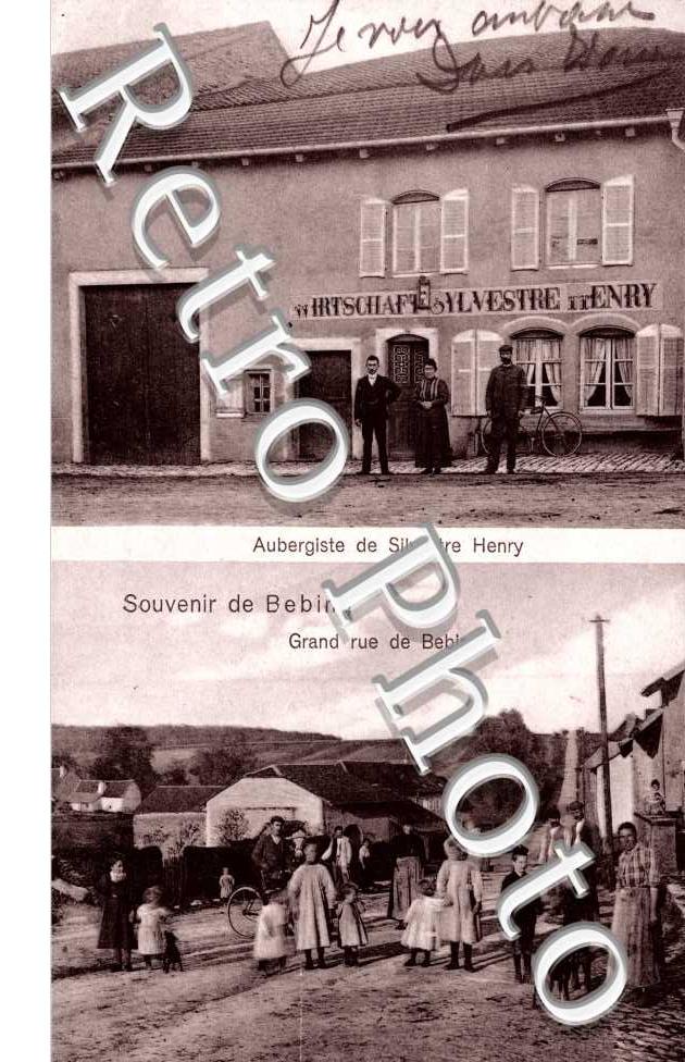 Aubergiste de Silvestre Henry. Grande rue.