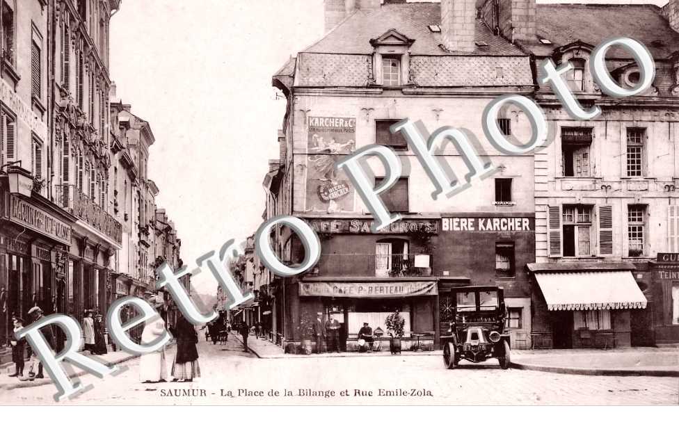 La Place de la Bilange et rue Emile Zola