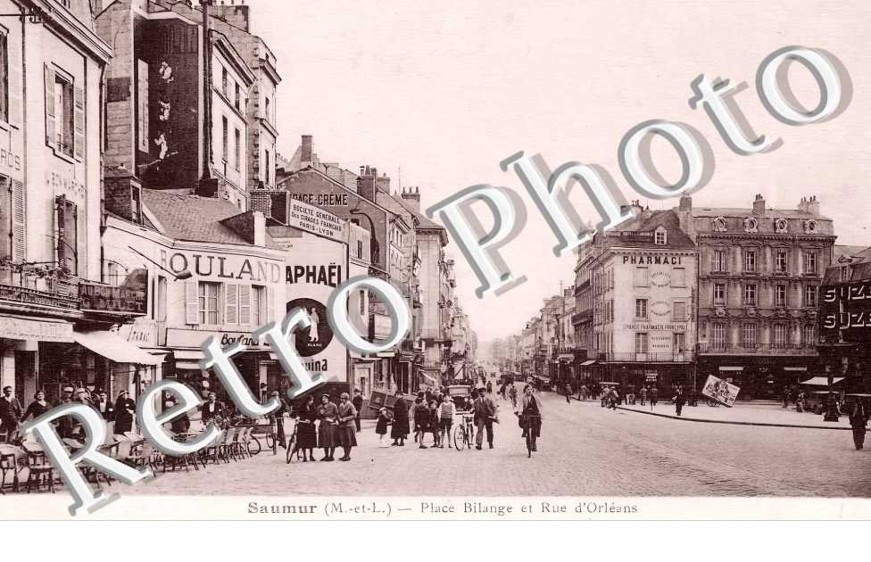 Place Bilange et rue d'Orléans