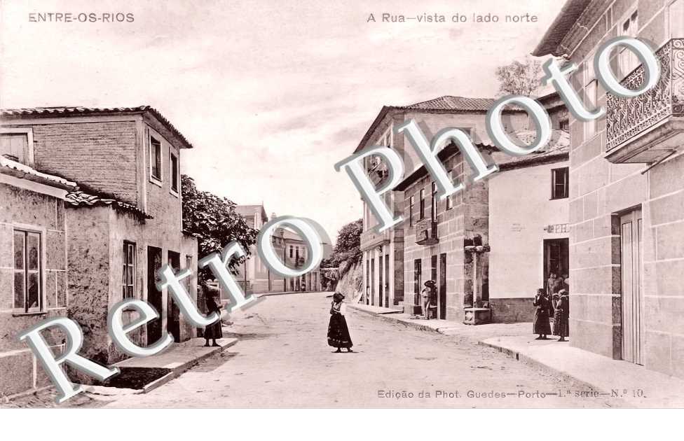 A Rua Vista do lado norte