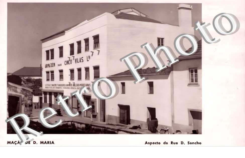 Aspecto da rua D. Sancho