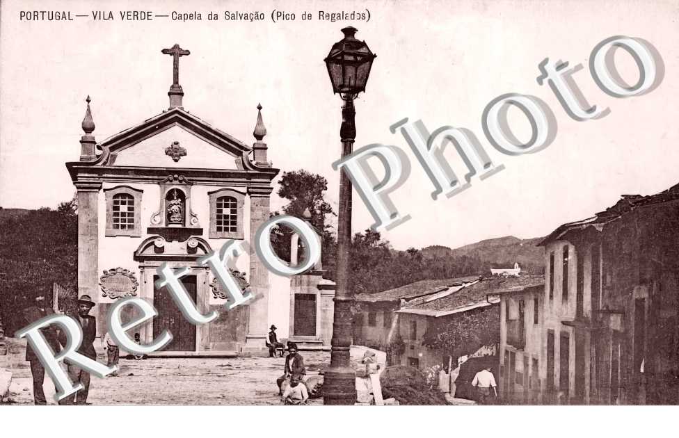 Vila Verde. Capela da Salvaçao (Pico de Regalados)