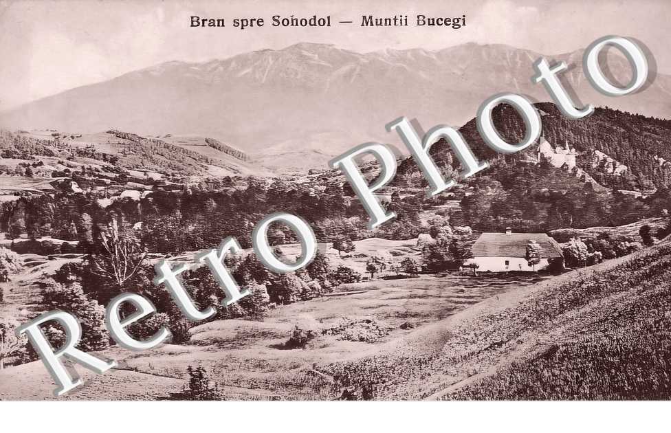 Bran spre Sohodol. Muntii Bucegi