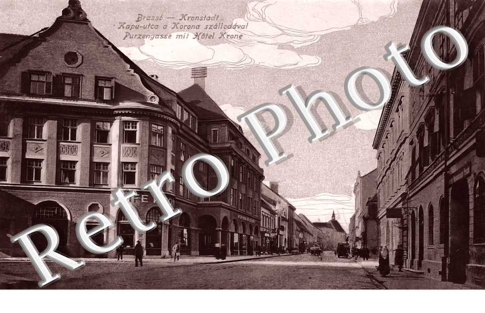 Purzenstrasse mit Hotel Krone