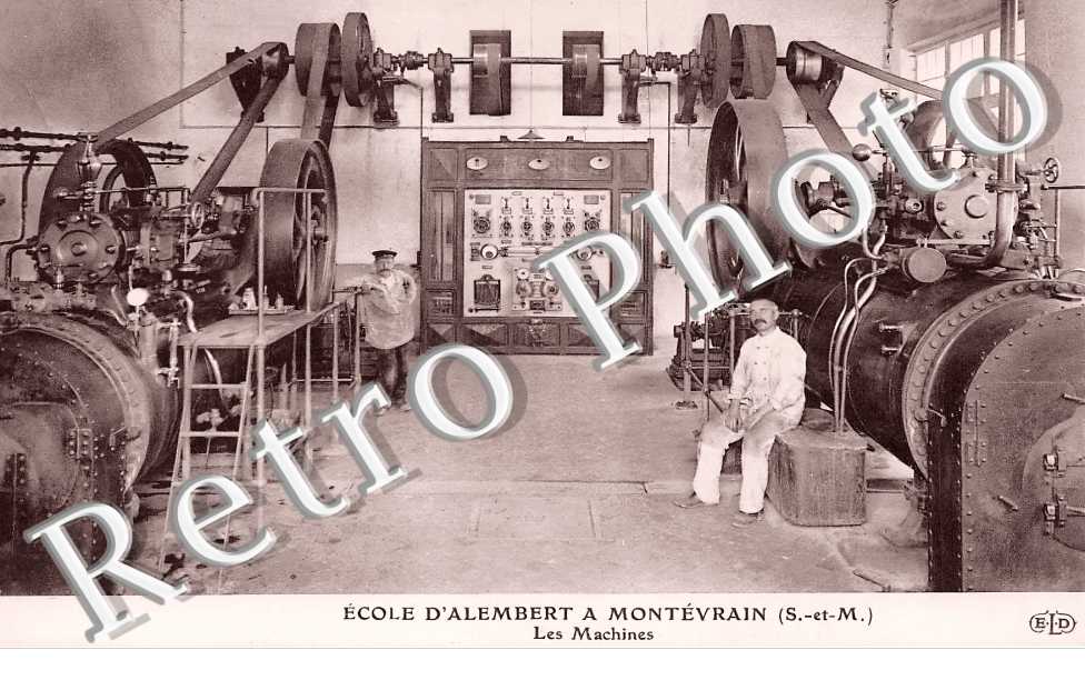 Ecole d'Alembert. Les machines
