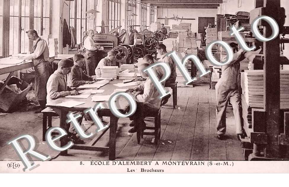Ecole d'Alembert. Les Brocheurs