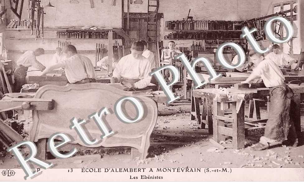 Ecole d'Alembert. Les ébénistes