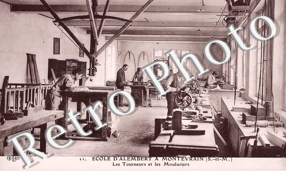 Ecole d'Alembert. Les Tourneurs et les Mouluriers.