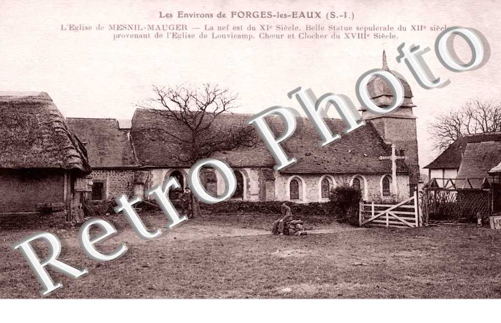 l'église. La nef est du XIe siècle