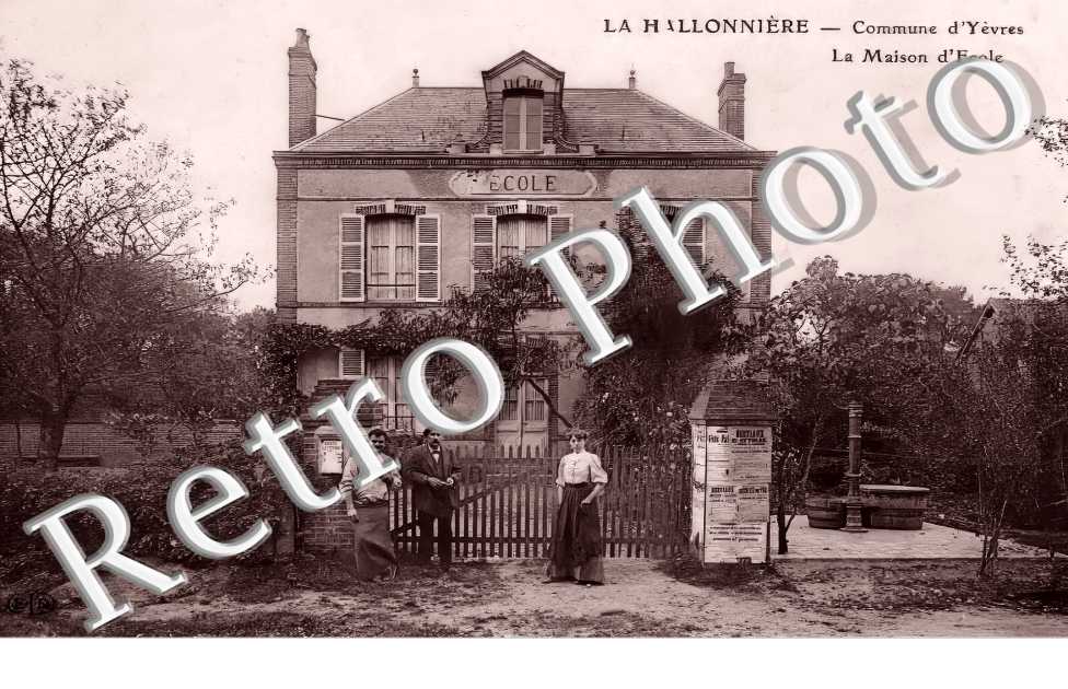 LA HALLONIERE. La Maison d'Ecole