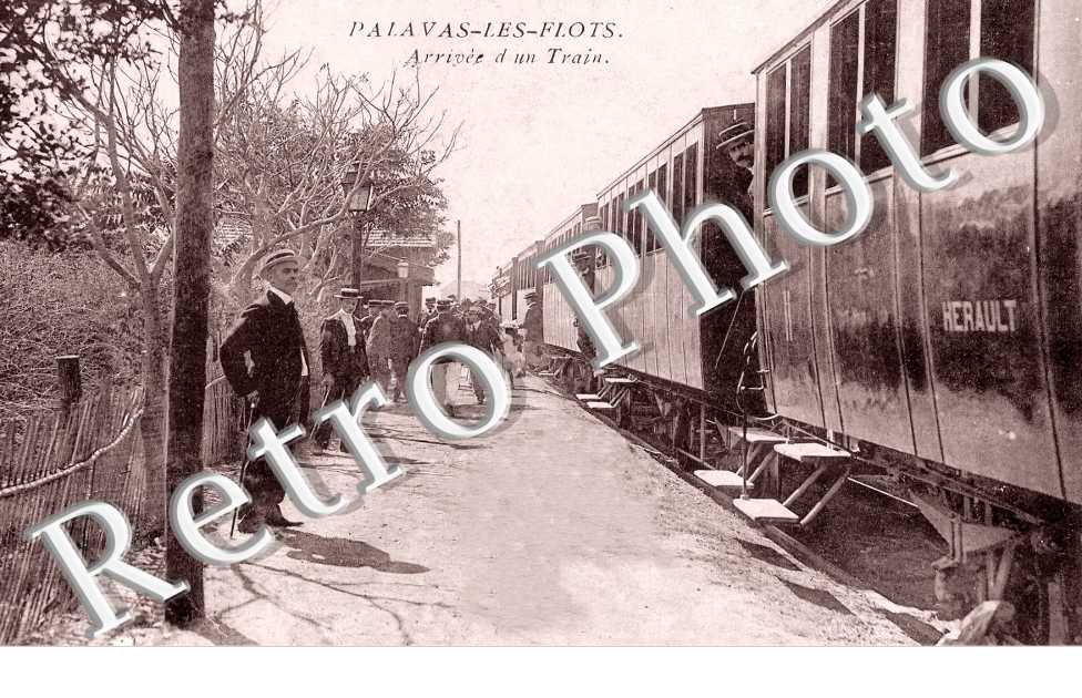 arrivée d'un train