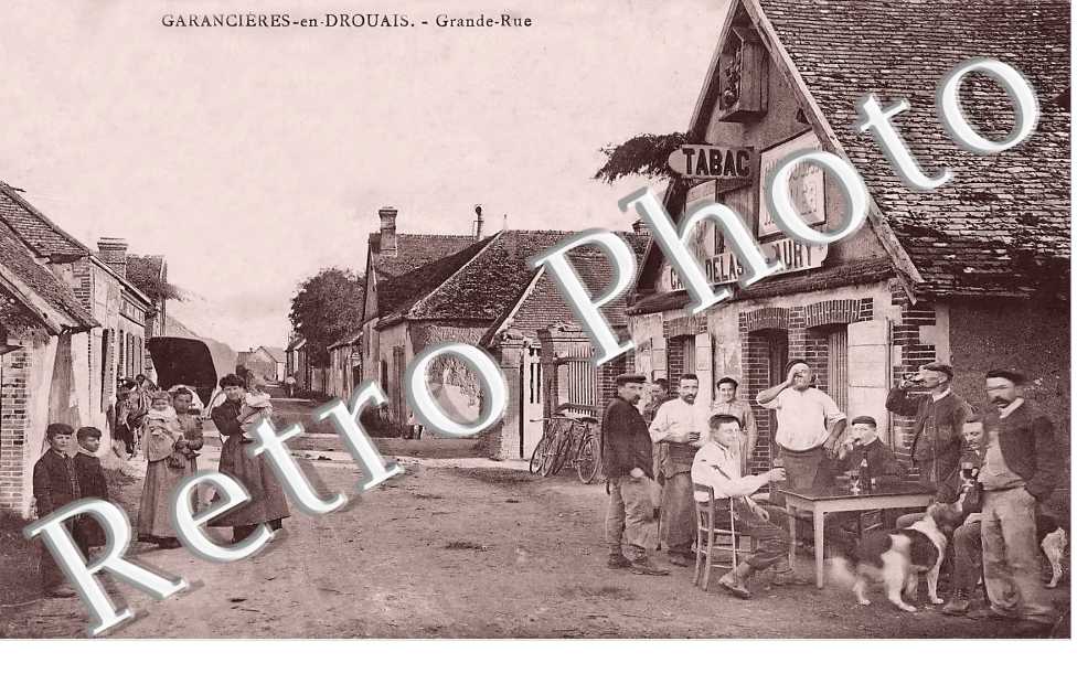 Grande rue. Café Delasse-Aury